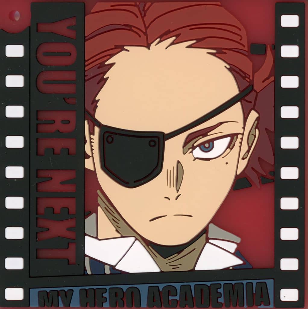 Giulio Gandini Rubber Coaster from My Hero Academia: You're Next Ichiban Kuji G Prize Length Approx. 8 cm BANDAI SPIRITS