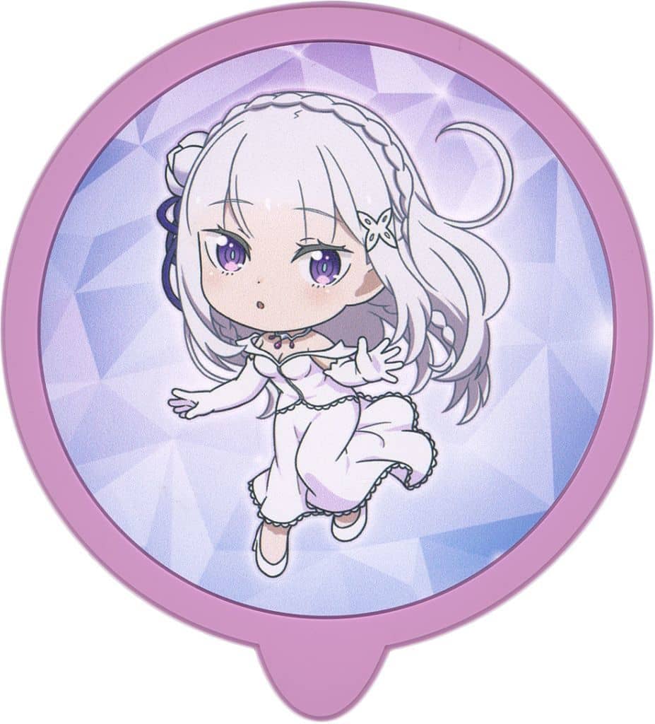 Emilia Cup Noodle Weight Coaster Re:ZERO H Prize