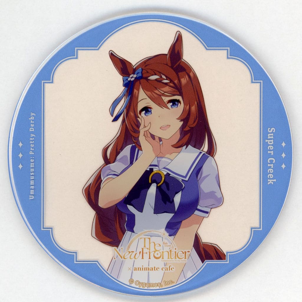 Super Creek Trading Acrylic Coaster - Umamusume Pretty Derby 6th EVENT The New Frontier Autumn Show × animate cafe (D Group) 90mm (Animate)