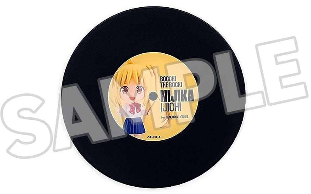 Nijika Ijichi Nendoroid Plus Record-Style Coaster