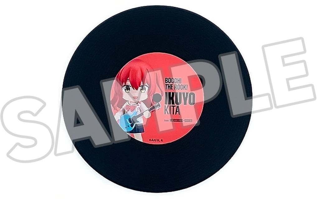 Kita Ikuyo Nendoroid Plus Record-Style Coaster