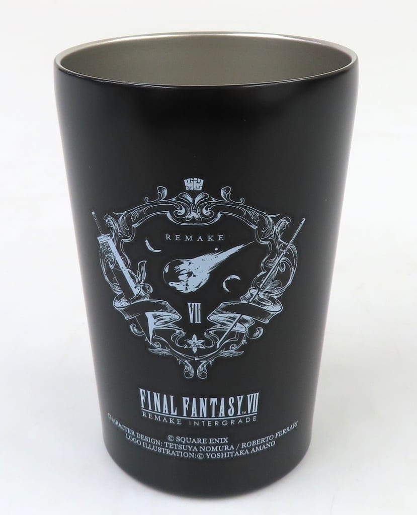 FINAL FANTASY VII REMAKE INTERGRADE Black Cup Coffee Tumbler