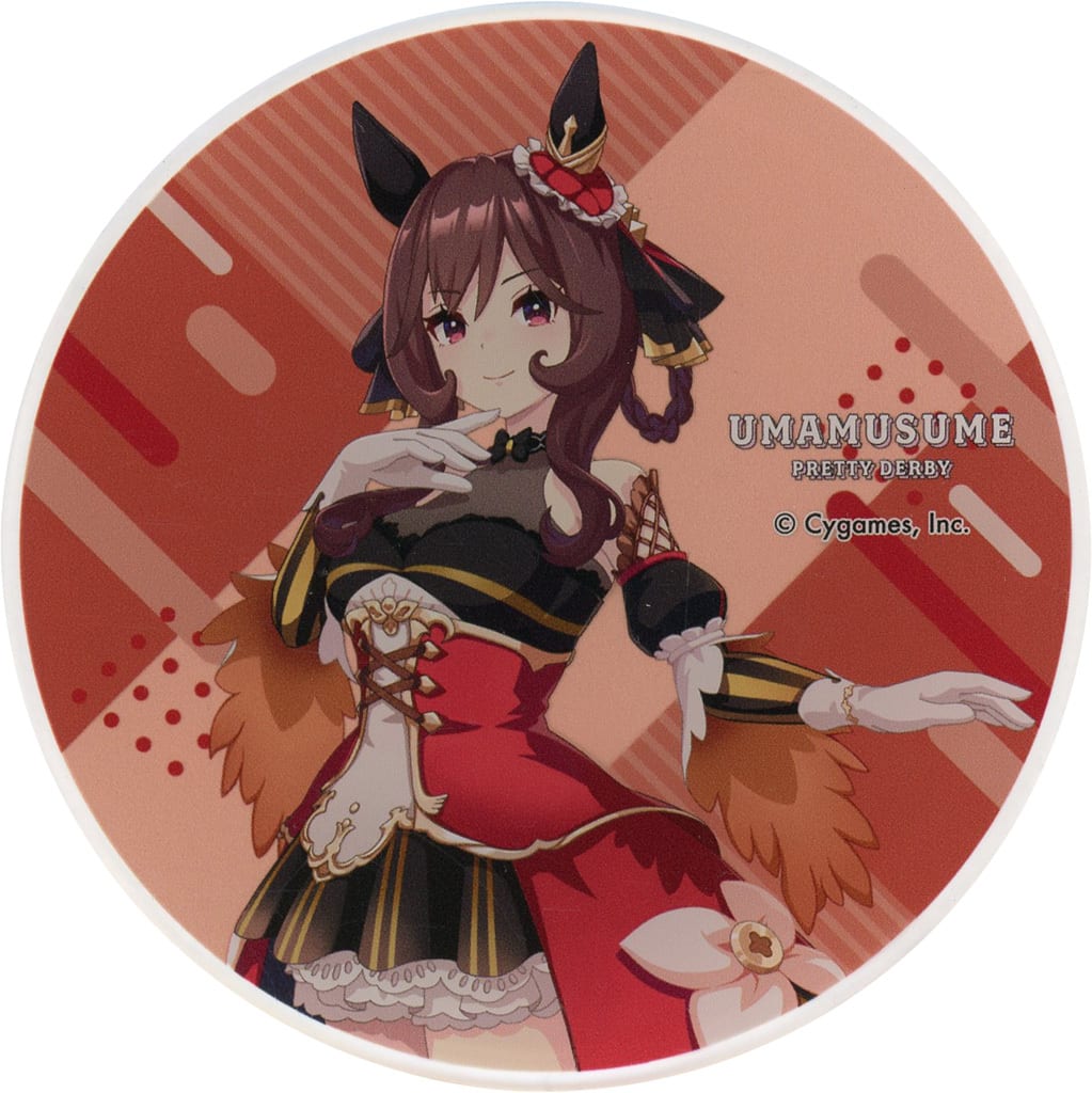 Umamusume Pretty Derby Animate Cafe Acrylic Coaster Collaboration Menu Bonus, Approx. 9 cm, Pre-owned