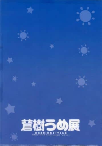 Ume Aoki Exhibition Puella Magi Madoka Magica A4 Clear File - flagments (Pre-owned)