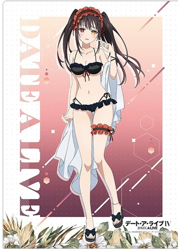 Kurumi Tokisaki Swimsuit A4 Clear File - Date A Live IV (Used)