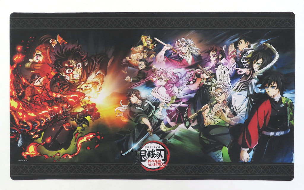 Demon Slayer: Kimetsu no Yaiba To the Hashira Training Key Visual Rubber Desk Mat by Double Culture Partners Approx. 600 x 350 mm