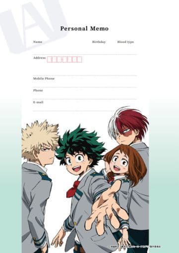 My Hero Academia 2022 Schedule Planner, B6 Size, Ensky, Pre-owned