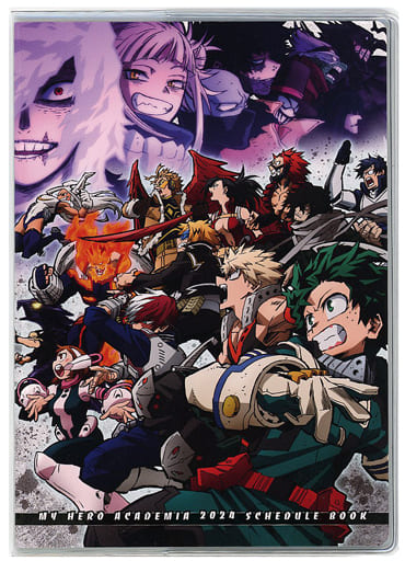My Hero Academia 2024 Schedule Planner B6 Ensky Pre-Owned Stationery Book