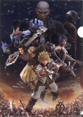 A4 Clear File Kingdom Hearts Birth by Sleep SQUARE ENIX Pre-owned Edition