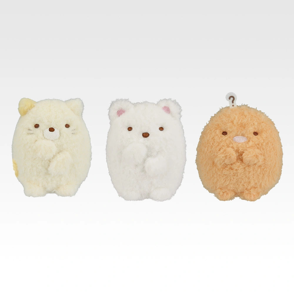 Neko, Shirokuma & Tonkatsu - Plush Set (2 Types, Complete Set Available) - Ichiban Kuji C Prize - Sumikko Gurashi