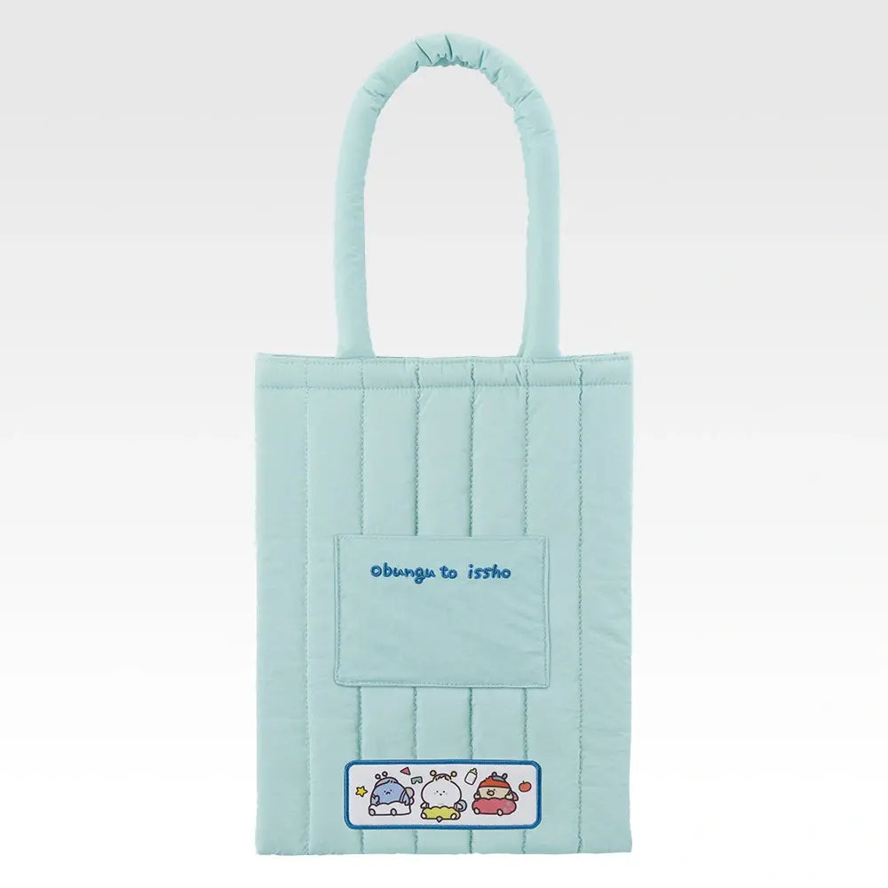 Quilted Tote Bag - Ichiban Kuji B Prize - Obungu to Issho