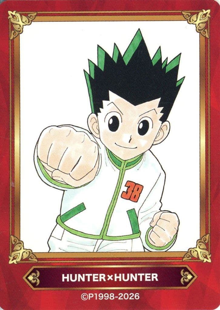 Hunter x Hunter Jump Fair 2026 Selection Collection Card Purchase Benefit - Used