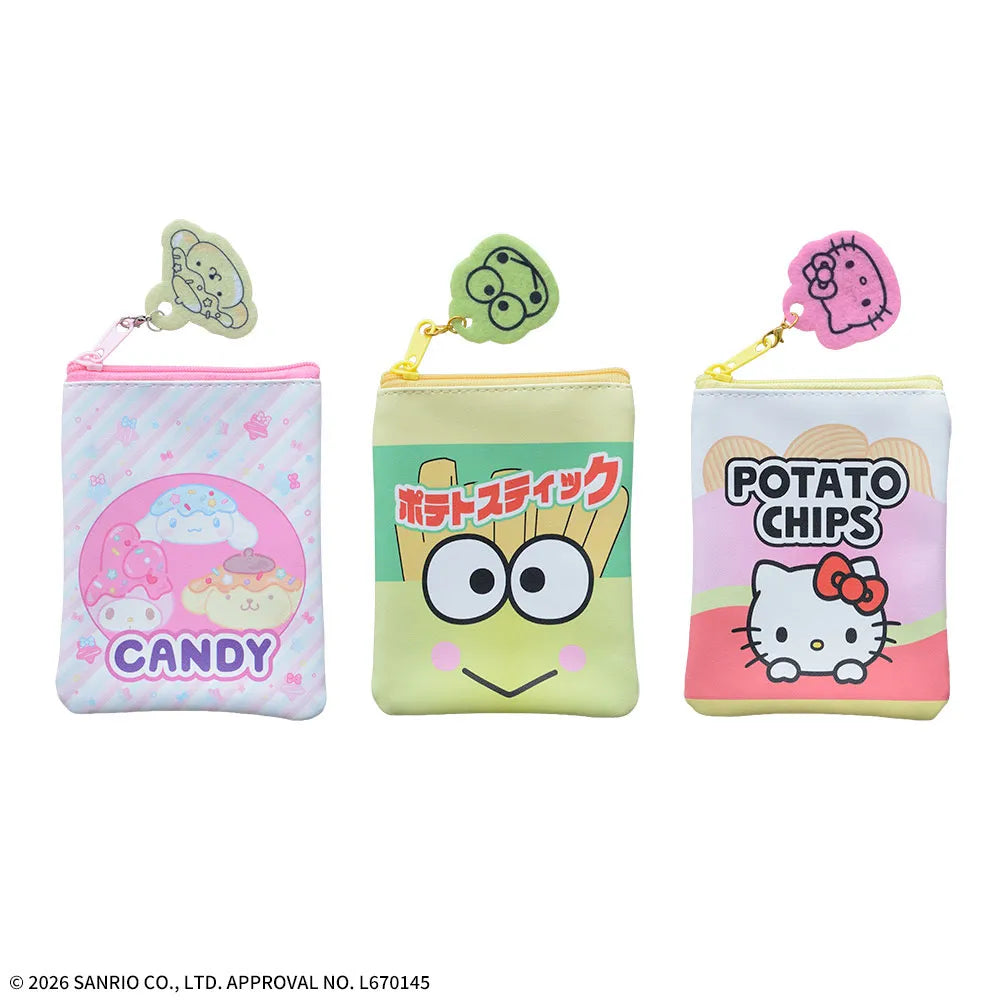 Leather-Style Pouch Kawaii YumYum Mart (3 Types, Complete Set Available) - SEGA Prize - Sanrio