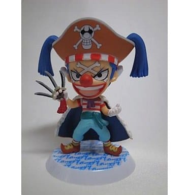 ONE PIECE Buggy Ichiban Kuji Kyun-Chara World L Prize Chibi Kyun-Chara Figure - Banpresto
