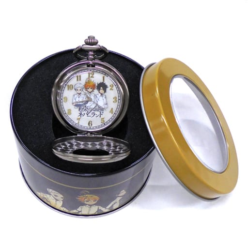 Silver Premium Compact Pocket Watch The Promised Neverland - SEGA (Pre-owned)