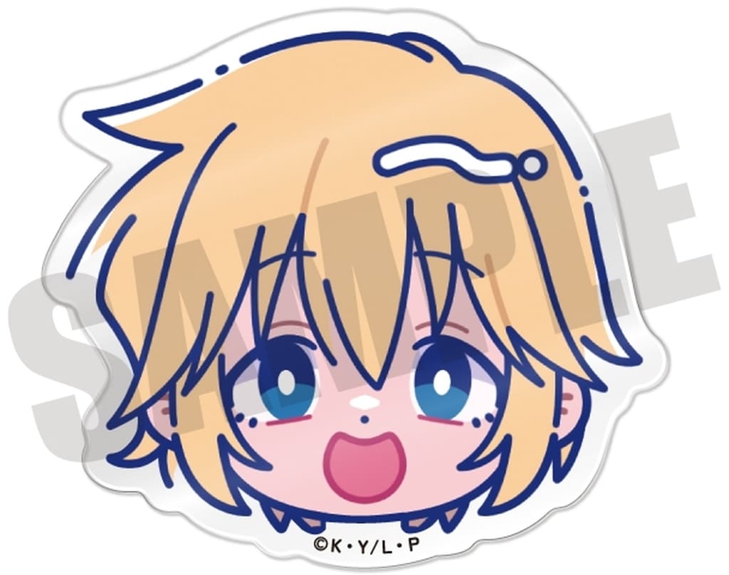 Lucky Star Patricia Martin Nyu-toro Face Clip Acrylic Goods - MENEGI