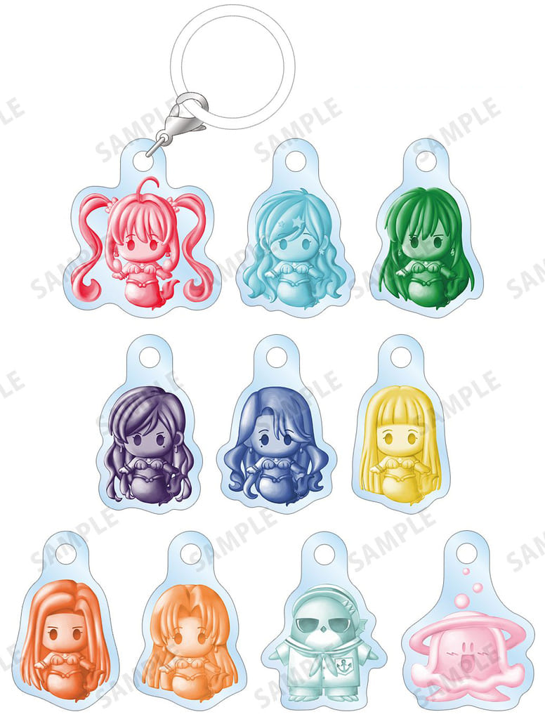 Mermaid Melody Pichi Pichi Pitch Petit-sserie Trading Mini Acrylic Charm Marker Set (Box) - Arma Bianca