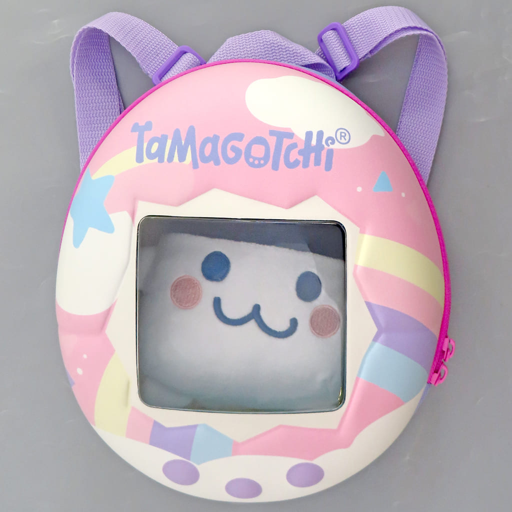 Tamagotchi Mimitchi Kurutto Sukusuku Plush Backpack Set, Plush - Bandai (Pre-owned)