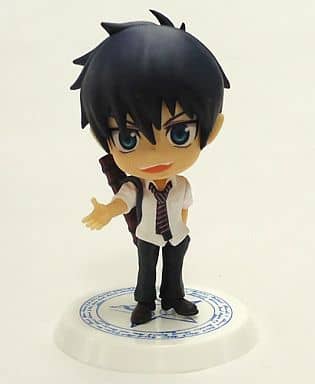Blue Exorcist Rin Okumura Chibi Kyun Character Figure Ichiban Kuji H Prize Banpresto - Banpresto (Pre-owned)