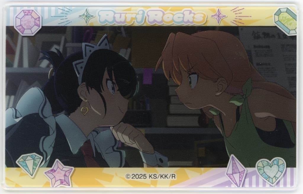Ruri Rocks Ruri Tanigawa & Nagi Arato Kuji-Do Scene Photo A Acrylic Card - KADOKAWA