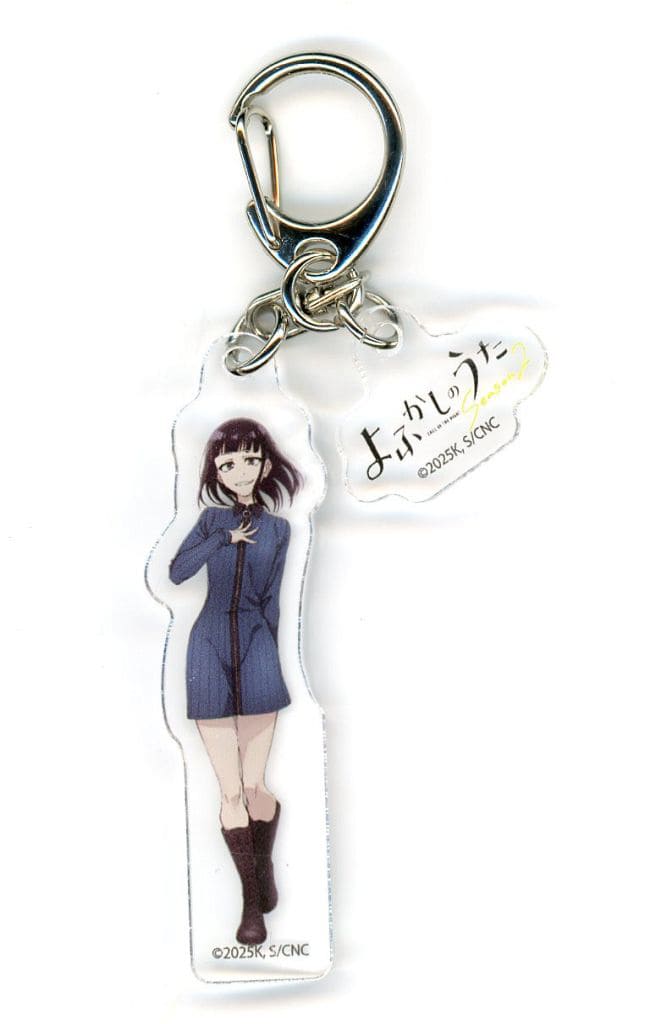 Call of the Night Hatsuka Suzushiro Season 2 POP UP CORNER in TOWER RECORDS Acrylic Keychain