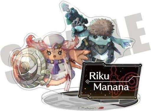 Xenoblade Chronicles 3 Riku & Manana Acrylic Stand - empty