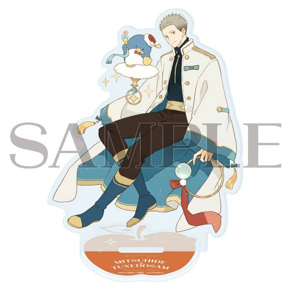 Mitsuhide x Tuxedo Sam Acrylic Stand Snow White with the Red Hair Sanrio Characters - A3