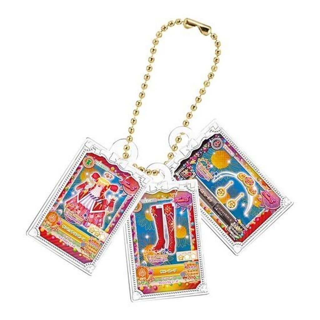 Aikatsu! Card Miniature Charm (Sunrise Coordinate) Keychain - Bandai
