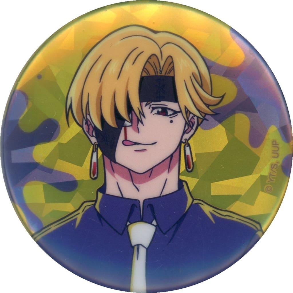 Lip Tristan Trading Hologram Can Badge City Pop ver. Undead Unluck TV Anime - Bushiroad Creative (Pre-owned)