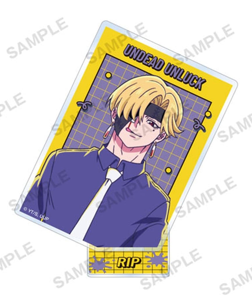 Undead Unluck Rip Tristan Square Acrylic Stand City Pop ver. Acrylic Stand - Bushiroad Creative