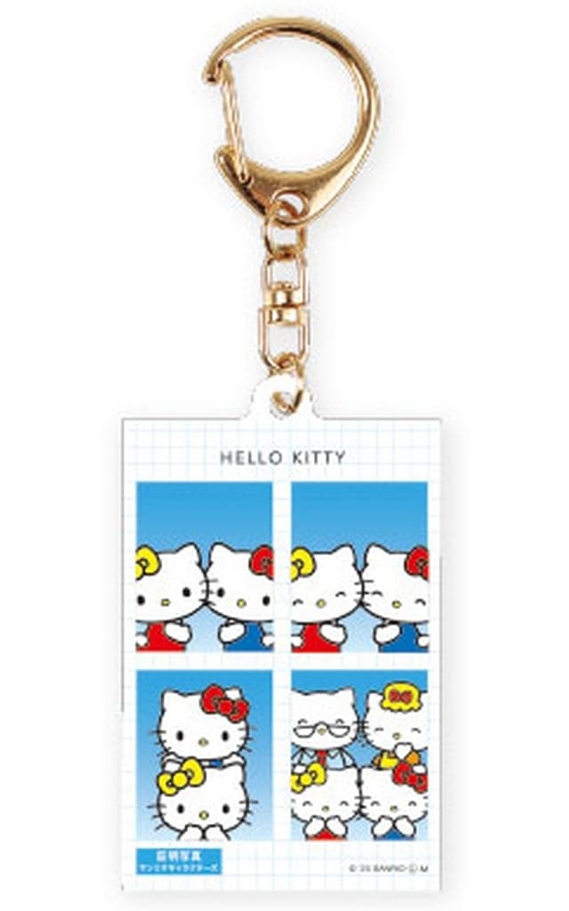 Hello Kitty Sanrio Characters Trading Photo-Style Keychain Vol.1 Hello Kitty Pre-owned Keychain Plush Acrylic Keychain