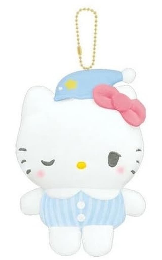 Sanrio Characters Hello Kitty (Munyatto) Plush Keychain - Kurax