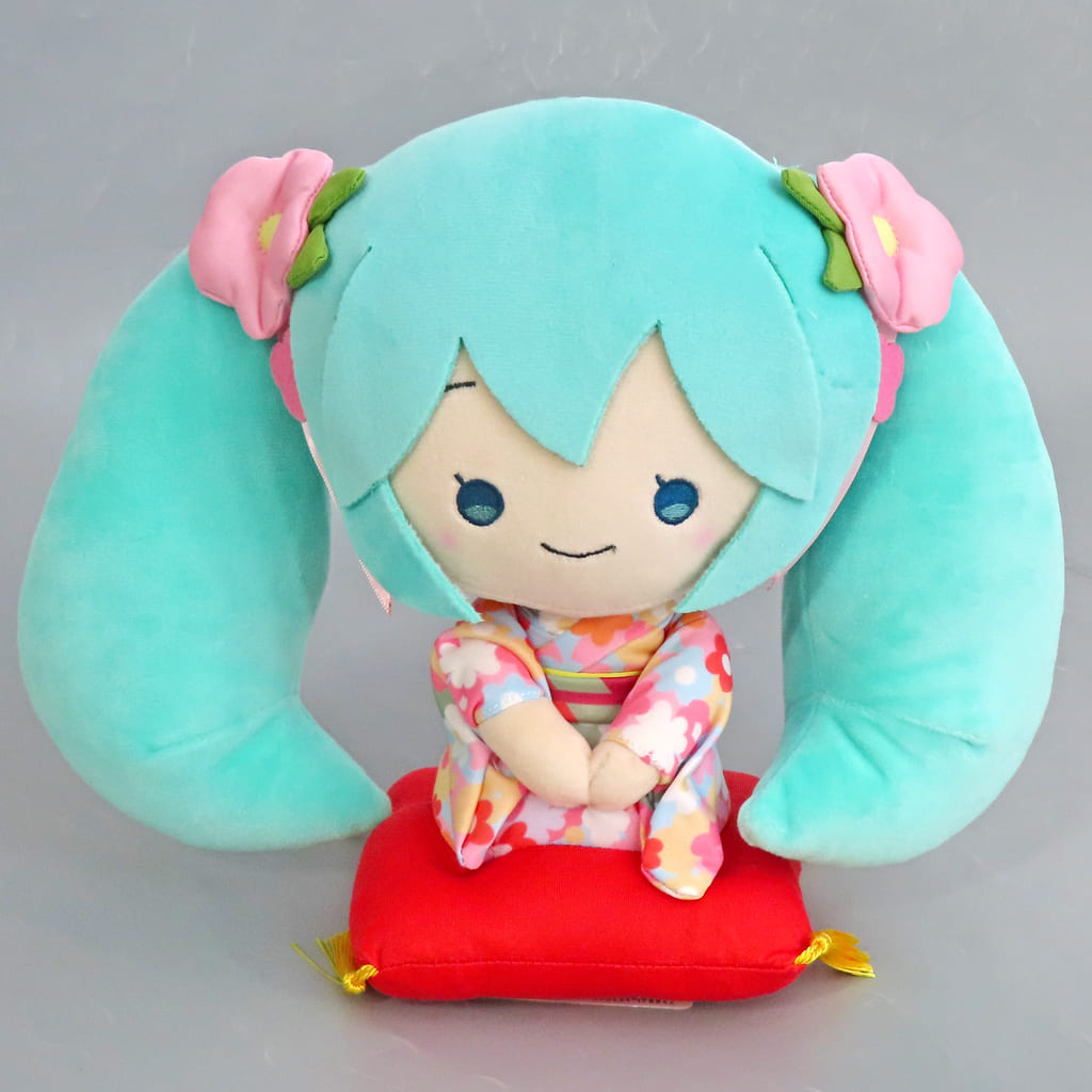 Hatsune Miku Kimono Walk Red Plush Hatsune Miku Character Vocal Series 01 (Pre-owned)