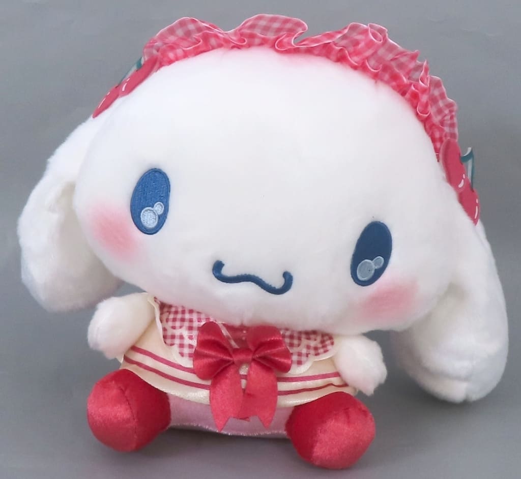 Cinnamoroll Cherry & Blueberry Gingham BIG Plush Sanrio Characters - FuRyu