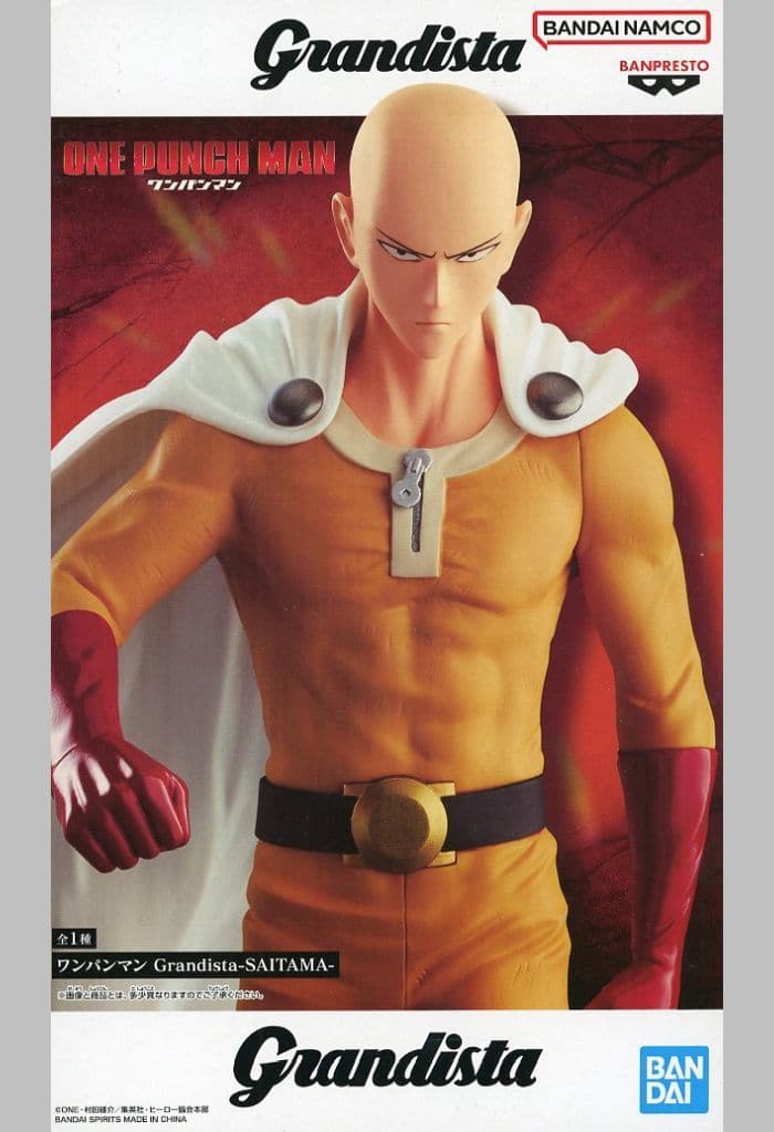 One-Punch Man Saitama Grandista Figure - Banpresto
