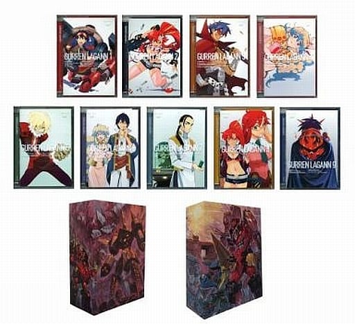 Gurren Lagann Limited Edition Box Set (9 Volumes) - Used