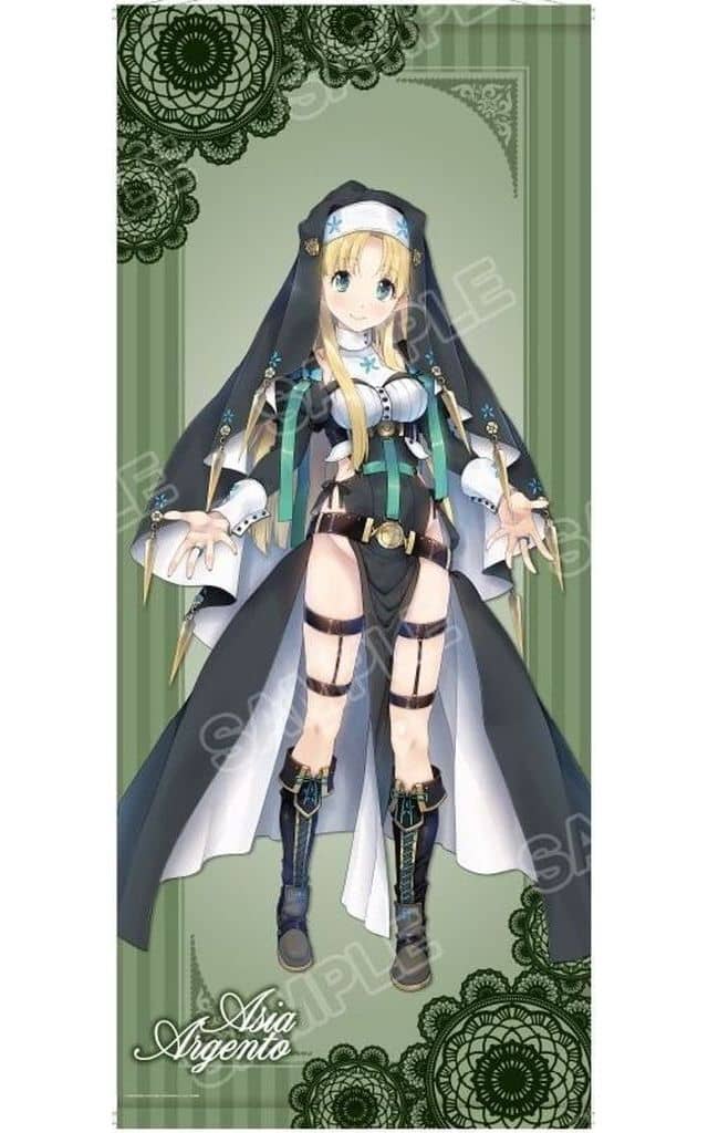 High School DxD Asia Argento Power Up Ver. POP UP SHOP Big Tapestry - KADOKAWA