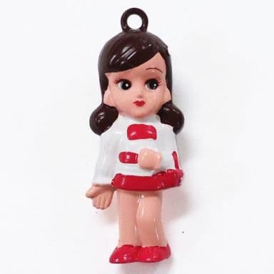 Licca-chan Petit Licca Chocolate 1960s Fashion Edition Mini Skirt Keychain Charm Figure