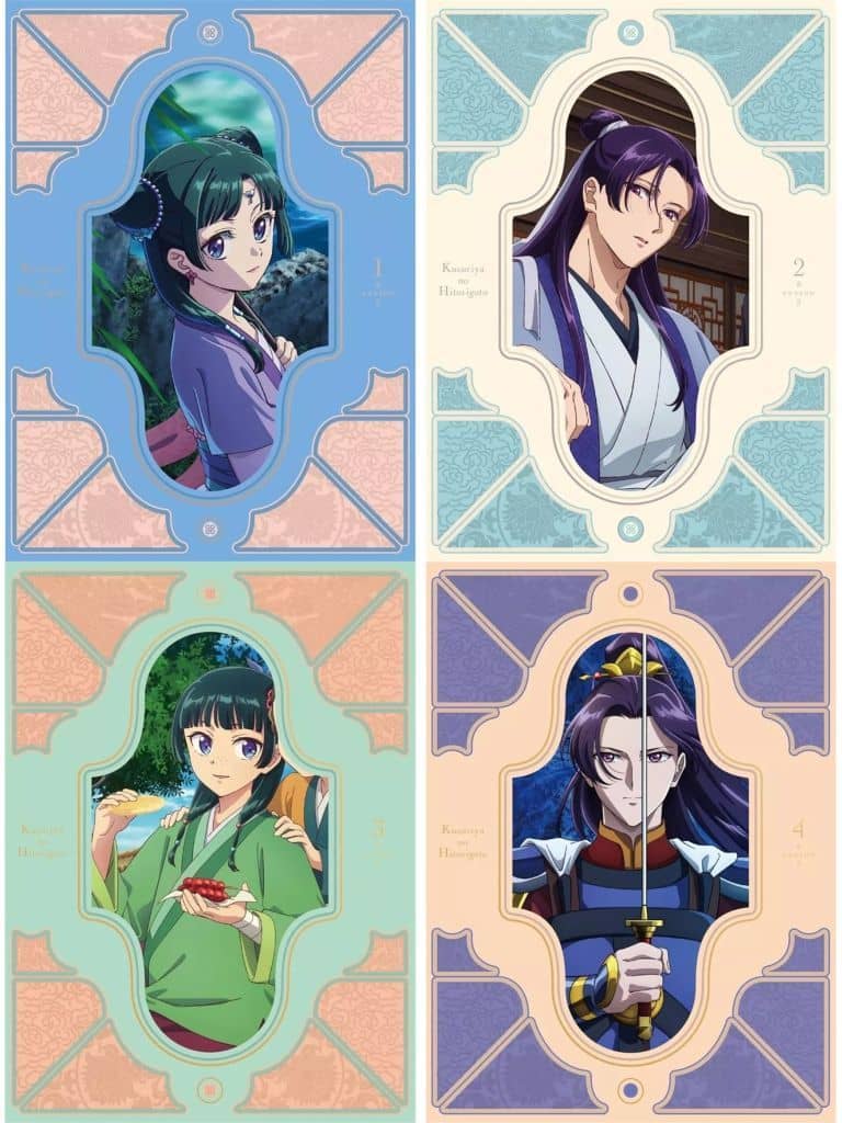 The Apothecary Diaries Season 2 First Production Limited Edition Four-Volume Anime Video Set