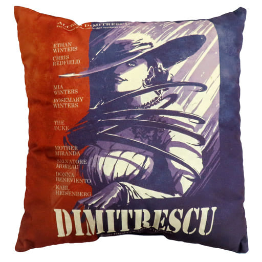 Resident Evil Village Retro Style Design CAPCOM CREATORS LABEL Square Cushion - Capcom