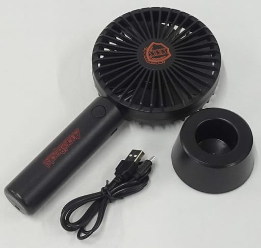 Angel Beats! Logo (Black) Handy USB Fan VA Purchasing Department Branch Office 2020 Goods - Pre-owned