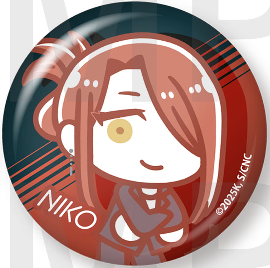 Call of the Night Season 2 Niko Hirata Trading Metallic Can Badge