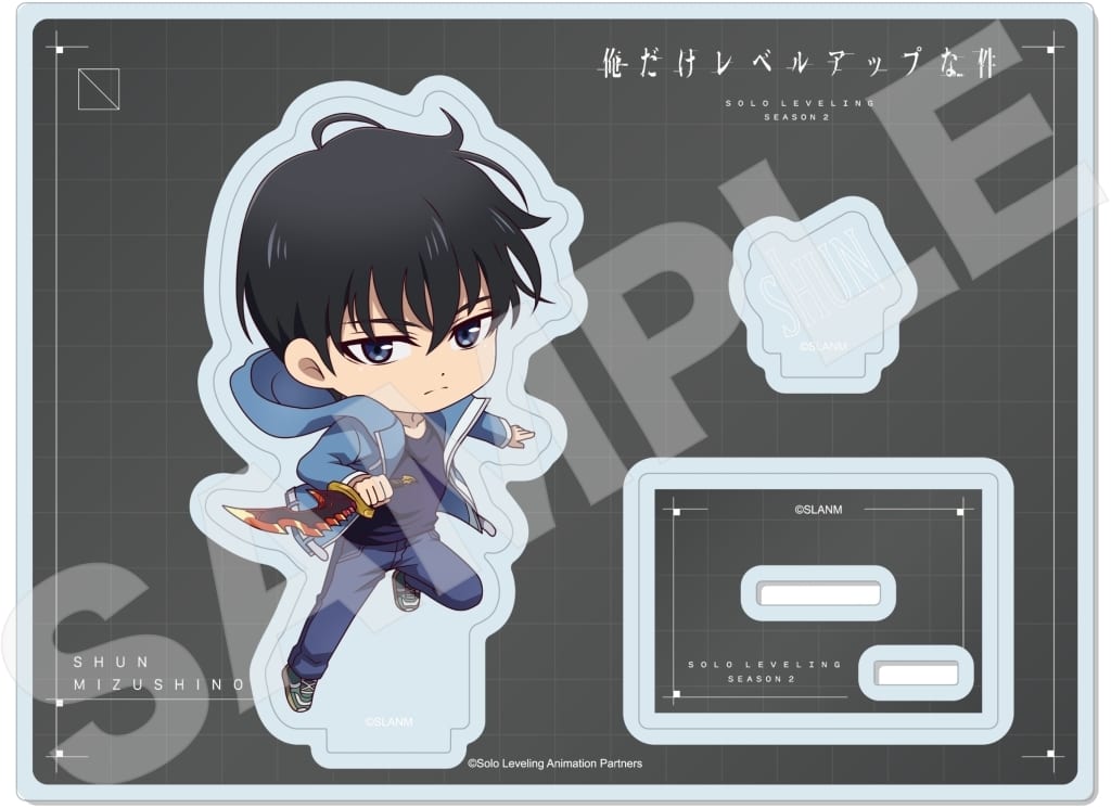 Solo Leveling Sung Jin-woo Diorama Acrylic Stand Acrylic Goods - CS.FRONT
