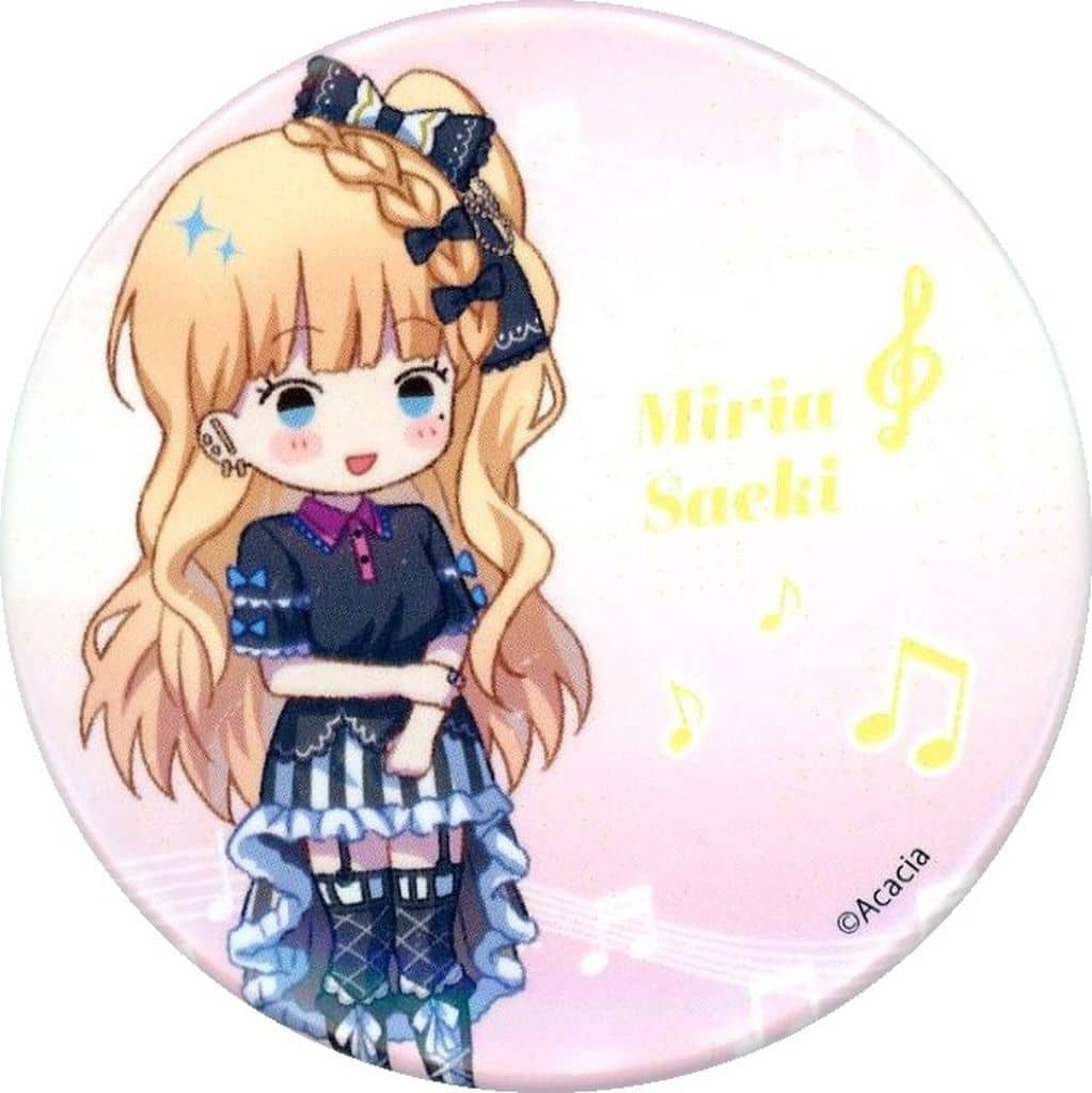 Magical Girl Witch Trials Miria Saeki POP UP SHOP Can Badge - A3