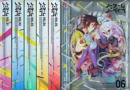 No Game No Life First Production Edition 6-Volume Anime Video Set
