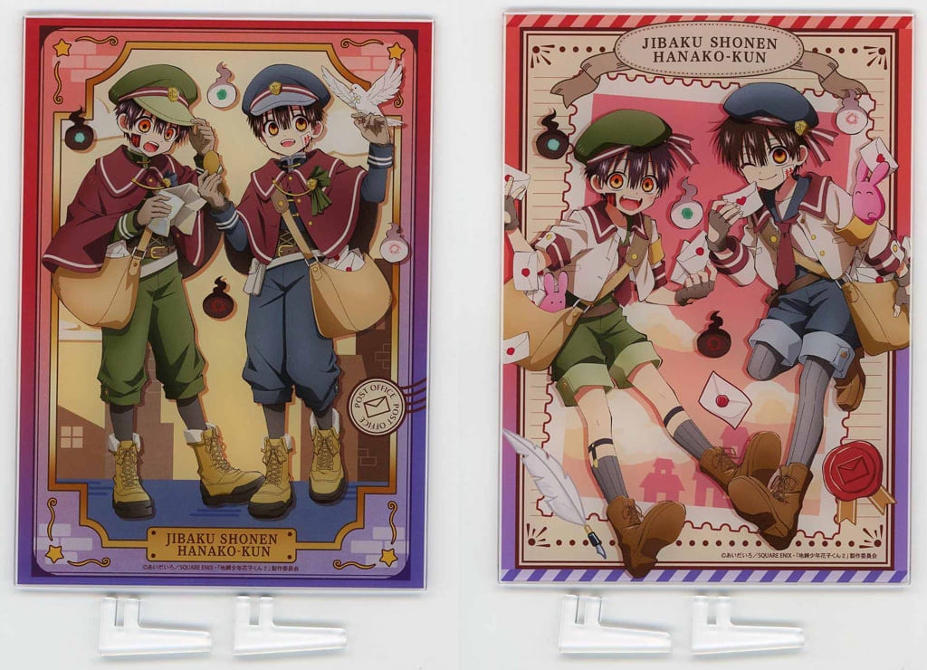 Toilet-bound Hanako-kun Hanako & Tsukasa Lucky Can Badge BOX 2-Piece Acrylic Panel Set