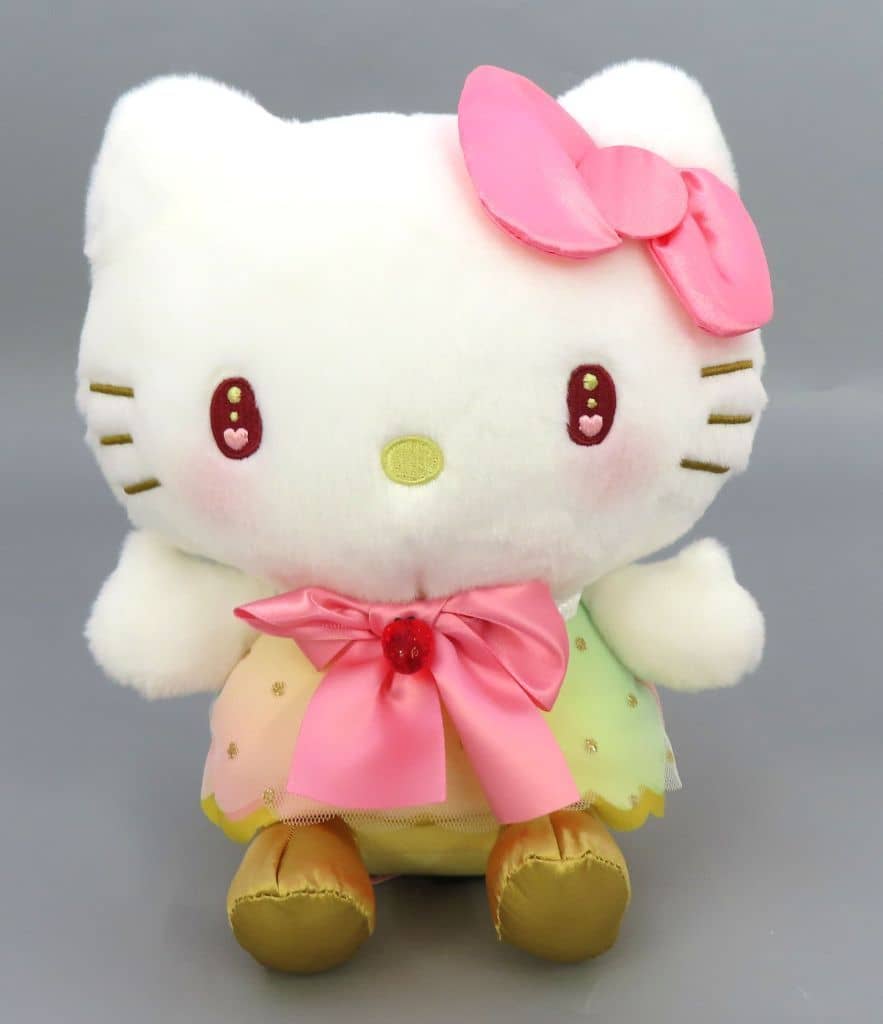 Sanrio Characters Hello Kitty Ichigo Shimbun 50th Anniversary BIG Plush 4 - FuRyu (Pre-owned)