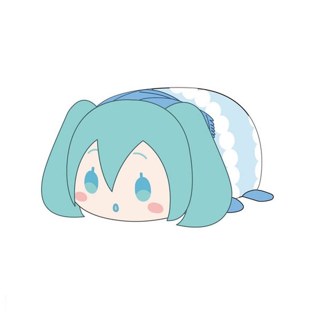 Hatsune Miku x Cinnamoroll Potecoro Mascot BIG3 Plush Hatsune Miku Cinnamoroll Plush