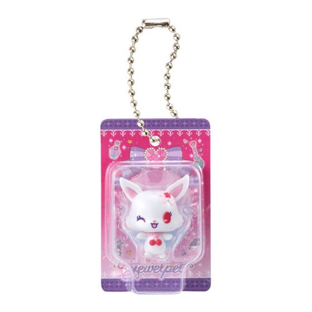Ruby Jewelpet Package Miniature Charm Keychain Strap, Pre-owned - Bandai