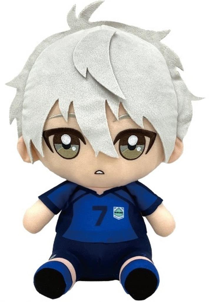 Blue Lock Seishiro Nagi Chibi Plush BIG Plush (Pre-owned)